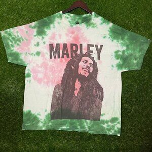 Ziggy Marley Rock Tour Tie-dye T-shirt, size 2XL